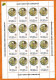 2015 - ARCHEOLOGY MUSEUMS  -  TURKISH CYPRIOT STAMPS - SHEETS - Archéologie