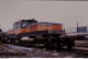 Photo Diapo Diapositive Train Wagon Caisse Locomotive Electrique CC 1112 Sur Wagon Surbaissé VSG Le 07/05/1993 VOIR ZOOM - Diapositives