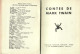 Editions FERNAND NATHAN - CONTES De MARK TWAIN ( 1955 ) - Contes