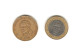 480/ Dominicaine (république) : 1 Peso 2002 - 5 Pesos 1997 - Dominicaanse Republiek