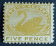 West Australié Queen Victoria   Yvert 74  MH--Hinged--Scharnier - Mint Stamps