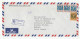 1982 Reg HONG KONG COVER Air Mail To GB Stamps China - Brieven En Documenten