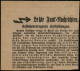 WEIMARER REPUBLIK 1919 - 1932/33 - REPUBLIC OF WEIMAR 1919 - 1932/33 - REPUBLIQUE DE WEIMAR 1919 - 1932/33 - REPUBBLICA  - Other & Unclassified