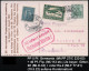 DEUTSCHE FLUGBESTÄTIGUNGSSTEMPEL - GERMAN AIR MAIL ARRIVAL POSTMARKS - OBLITERATION DE L'ARRIVEE (PORTS D'AVION) - ANNUL - Other (Air)