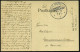 DEUTSCHE MARINESCHIFFSPOST I. WK. (1914 -18) - GERMAN NAVAL SEA POST OFFICE  WW.I (1914 -18) - POSTE NAVALE ALLEMANDE G. - Maritiem