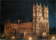 England London Westminster Abbey Floodlit Nocturnal View - Westminster Abbey