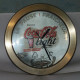 VINTAGE ANCIENNE HORLOGE PENDULE COCA COLA LIGHT LA PAUSE FRAICHEUR FONCTIONNE - Andere & Zonder Classificatie