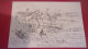 RARE INVITATION AU DRAG ( Sport Equestre Simulant Chasse)  1882 ABBEVILLE FAMILLE DE LA MOTTE PLESSIEL LITHO PAILLART C - Otros & Sin Clasificación