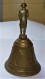 Delcampe - CLOCHE LAITON DECOR NAPOLEON SCENE DE NAPOLEON A CHEVAL MARCHE SOLDATS BE - Bronzes