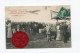 !!! CPA DU MEETING D'AVIATION DE TROUVILLE - LE HAVRE 1910 AVEC VIGNETTE SCEAU - Aviación