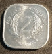 EAST CARIBBEAN STATES - 2 CENTS 1986 - Elizabeth II - 2e Effigie - KM 11 - Caraïbes Orientales (Etats Des)