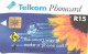 South Africa:Used Phonecard, Telkom, R 15, Puzzle Card, 2000 - Rompecabezas