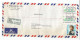 HONG KONG 50CX2+1.30 LARGE COVER REC AIR MAIL HONG KONG 1971 TO SUISSE - Lettres & Documents