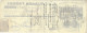 1896 SUPERBE LITHOGRAPHIE MANDAT A ORDRE TISSAGES MECANIQUES De COTONNADES Giraud Fr. Roanne > Martigny Les Bains Vosges - 1800 – 1899
