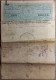 BRITISH INDIA 1879 QUEEN VICTORIA 2 ANNAS "FOR COPIES" SIX STAMP PAPER STITCHED TOGETHER....COMPLETE DOCUMENT - 1858-79 Compañia Británica Y Gobierno De La Reina