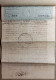 Delcampe - BRITISH INDIA 1879 QUEEN VICTORIA 2 ANNAS "FOR COPIES" SIX STAMP PAPER STITCHED TOGETHER....COMPLETE DOCUMENT - 1858-79 Kolonie Van De Kroon