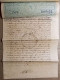 Delcampe - BRITISH INDIA 1879 QUEEN VICTORIA 2 ANNAS "FOR COPIES" SIX STAMP PAPER STITCHED TOGETHER....COMPLETE DOCUMENT - 1858-79 Kolonie Van De Kroon