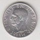 Albania, Periodo Vittorio Emanuele III° Moneta Arg. 5 Lek Anno 1939 XVII° Spl + - Albanie