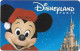 @+ Passeport Disneyland Paris - Mickey Noel (sans Inscription Saison Au Recto) - Disney-Pässe