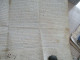 Delcampe - M45 Légitimation Sur Velin Signé Louis XIV 1714 Carpot Phélipeaux Avec Sceau Partiel J. Dubuisson De Bournazel  Rouergue - Koninklijke Families