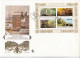 Delcampe - 1980 SOUTH AFRICA RSA 8 Official First Day Covers  FDC 3.21, S5, 3.22, 3.23, 3.24, 3.25, S6, 3.26 - Covers & Documents