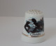 DÉ A COUDRE PORCELAINE - SAINT-SAUVEUR-DES-MONTS -   CANADA  -  Oiseaux - Thimbles