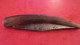 ANCIEN COUTEAU BEL ETAT SANS MARQUE APPARENTE CORNE FORGE TRAVAIL COUTELIER THIERS ? LAME 10 TOTAL 22 CM - Messen