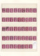 ETUDE OBLITéRATIONS ET NUANCES TIMBRES COURANTS ELISABETH II UNE COLLECTION DE 1844 TIMBRES OBLITéRéS  1970-80 - Fogli Completi