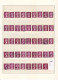 ETUDE OBLITéRATIONS ET NUANCES TIMBRES COURANTS ELISABETH II UNE COLLECTION DE 1844 TIMBRES OBLITéRéS  1970-80 - Fogli Completi