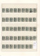 Delcampe - ETUDE OBLITéRATIONS ET NUANCES TIMBRES COURANTS ELISABETH II UNE COLLECTION DE 1844 TIMBRES OBLITéRéS  1970-80 - Feuilles, Planches  Et Multiples