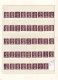 Delcampe - ETUDE OBLITéRATIONS ET NUANCES TIMBRES COURANTS ELISABETH II UNE COLLECTION DE 1844 TIMBRES OBLITéRéS  1970-80 - Feuilles, Planches  Et Multiples