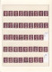 Delcampe - ETUDE OBLITéRATIONS ET NUANCES TIMBRES COURANTS ELISABETH II UNE COLLECTION DE 1844 TIMBRES OBLITéRéS  1970-80 - Feuilles, Planches  Et Multiples