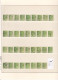 Delcampe - ETUDE OBLITéRATIONS ET NUANCES TIMBRES COURANTS ELISABETH II UNE COLLECTION DE 1844 TIMBRES OBLITéRéS  1970-80 - Feuilles, Planches  Et Multiples