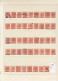 Delcampe - ETUDE OBLITéRATIONS ET NUANCES TIMBRES COURANTS ELISABETH II UNE COLLECTION DE 1844 TIMBRES OBLITéRéS  1970-80 - Fogli Completi