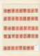 Delcampe - ETUDE OBLITéRATIONS ET NUANCES TIMBRES COURANTS ELISABETH II UNE COLLECTION DE 1844 TIMBRES OBLITéRéS  1970-80 - Feuilles, Planches  Et Multiples