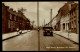 Ref 1627 -  Early Postcard - Car At Main Street Buncrana - County Donegal Ireland - Printing Error - Donegal