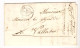 ZWO-03 Préphilatélie Lettre Du Service Militaire Au Syndic De Vallorbe Vallorbes En 1847 - ...-1845 Prephilately