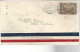 52057 ) Cover Canada First Flight Montreal - Albany Postmark - First Flight Covers