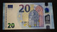 France 20EA E001 UNC Draghi  Signature - 20 Euro