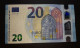 Germany 20WA W001 UNC Draghi  Signature - 20 Euro