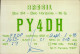 CARTE QSL..BRASIL..P Y 4 D H  ..1973 - Radio