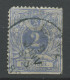 Belgique - Belgium - Belgien 1866-67 Y&T N°24 - Michel N°21A (o) - 2c Armoirie - 1866-1867 Blasón