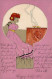 Kirchner, Raphael Girls With Purple Surrounds 1901 I-II (RS Fleckig) - Kirchner, Raphael