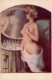 Kirchner, Raphael Signiert La Jolie Maud Frau Erotik Posierend Vor Spiegel I-II (Ecken Abgestossen) Erotisme - Kirchner, Raphael
