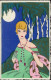 Artis Art Deco Frau Handkoloriert I-II - Ohne Zuordnung