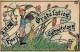 Handgemalt Geburtstag 1901 Sign. Brook, Edmund I-II Peint à La Main - Non Classés