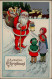 Weihnachtsmann Mit Kindern I-II Pere Noel - Sonstige & Ohne Zuordnung
