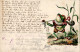Frosch Vermenschlicht Musizierend 1899 I-II (Ecken Gestaucht, VS Fleckig, Marken Stauchung) Grenouille - Sonstige & Ohne Zuordnung