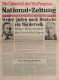 Politik Lot Deutsche Nationalzeitung Ca. 160 Stück Ab 1968-1980 In Unterschiedlicher Erhaltung - Unclassified