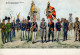 Regiment 9. Preussische Infanterie Stammtruppe Sign. Carl Henckel Künstlerkarte I-II (Ecken Abgestossen, Ecke Gestaucht) - Régiments